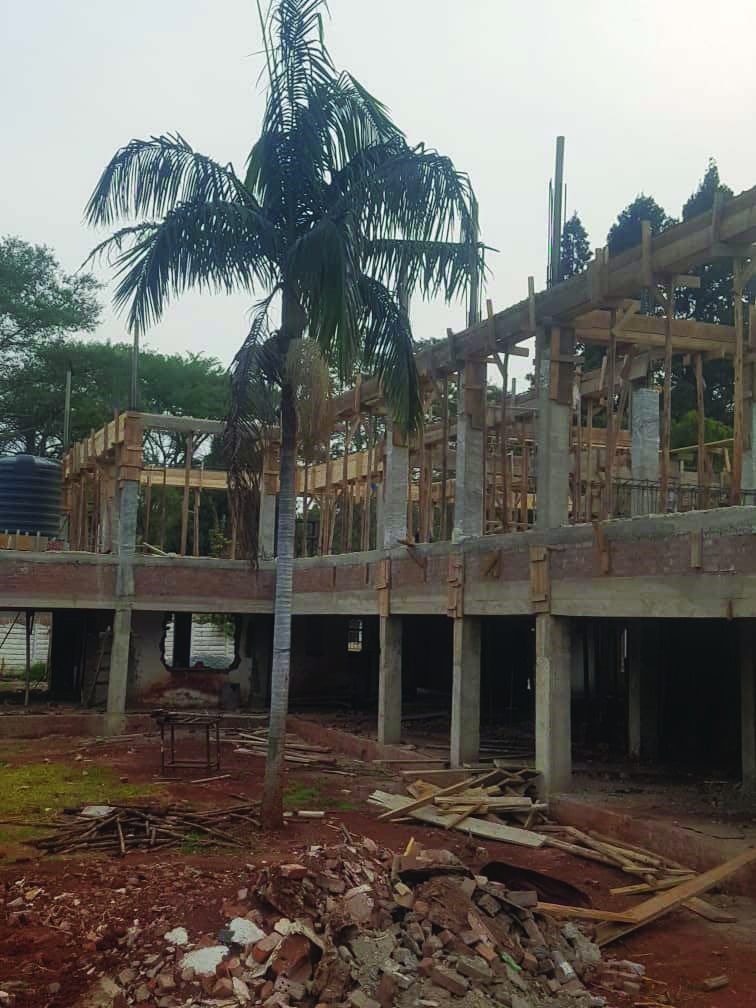 Structural frame of our Avondale development
