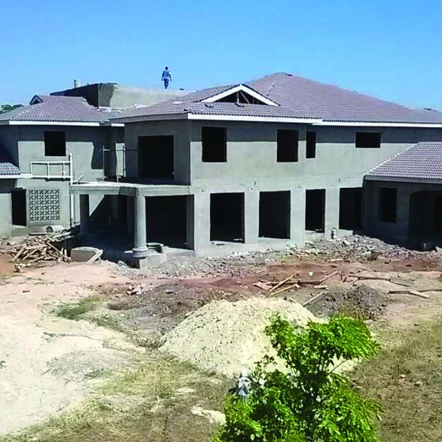 Munhande House under construction