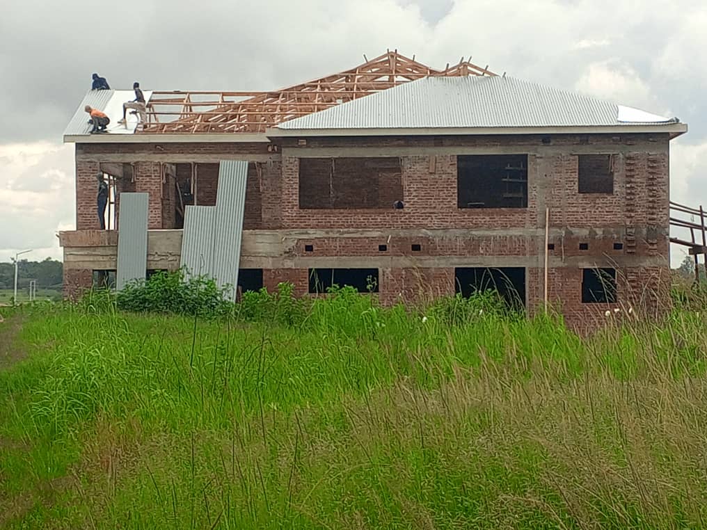 Roof Sheet Installation completed by Invincible Konstruction