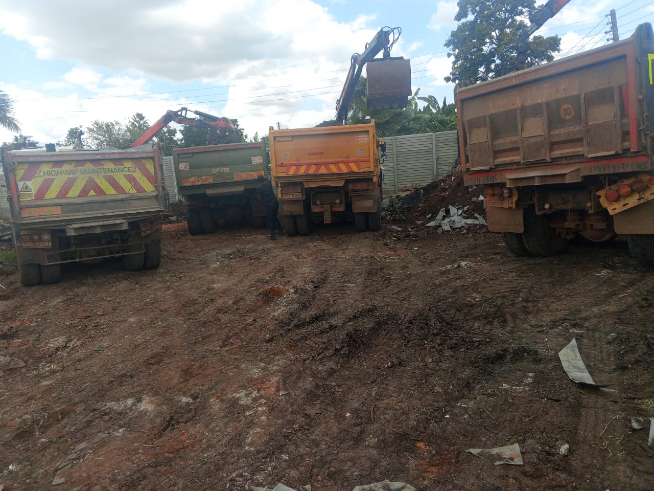 Site Clearing completed by Invincible Konstruction