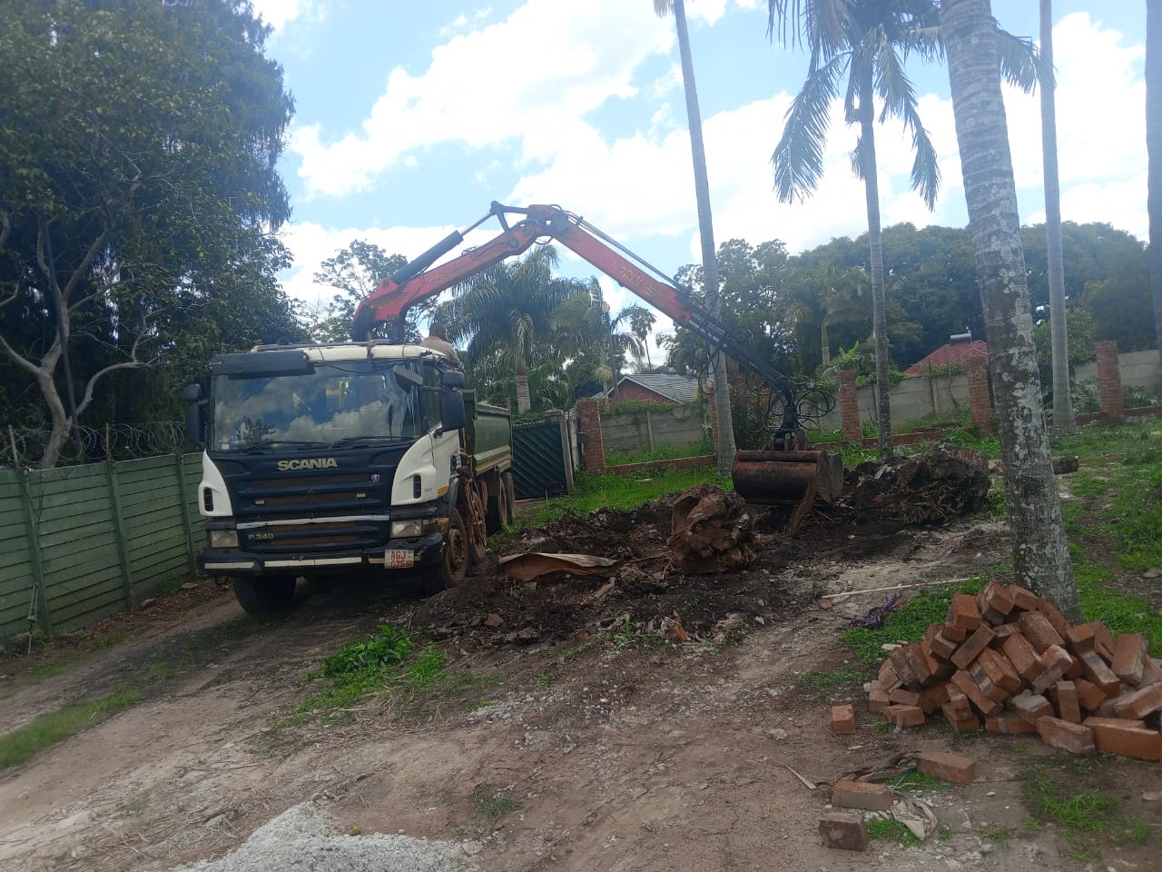 Site Preparation completed by Invincible Konstruction