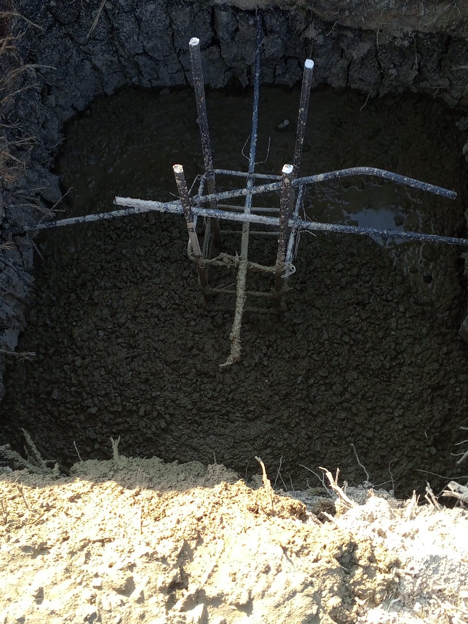 Reinforced Concrete Base completed by Invincible Konstruction
